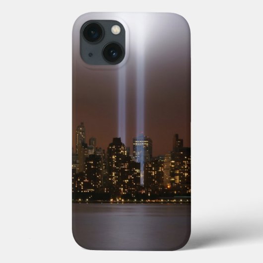 Het wereldhandelscentrum in New York in het licht. Case-Mate iPhone Case (Achterkant)