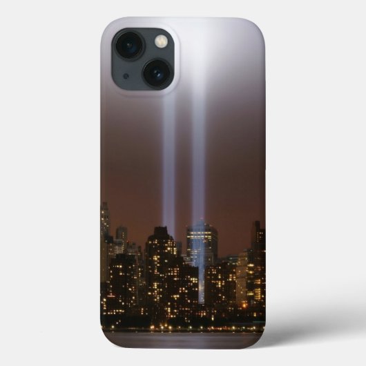 Het wereldhandelscentrum in New York in het licht. Case-Mate iPhone Case (Achterkant)