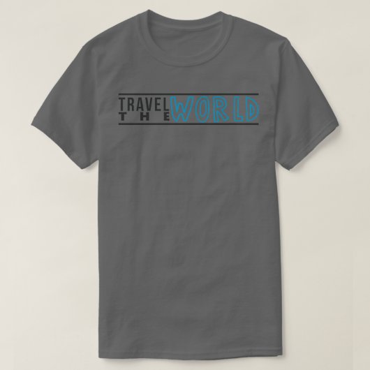 Het wereldontwerp verplaatsen t-shirt (Design voorkant)