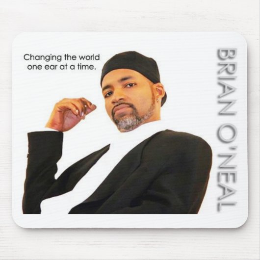 Het wereldtoneel veranderen muismat (Voorkant)