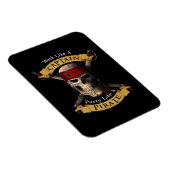 Het werk als een hoofdpartij als een piraatschedel magneet (Rechterzijde)