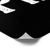 Het werk als een Kapitein Partij als een Pirate Poster (Hoek)