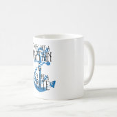 Het werk als een Kapitein Spel als een Pirate Koffiemok (Voorkant rechts)