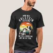 Het werk Cattle begrijpt eens waarom Eet hen Koe G T-shirt (Voorkant)