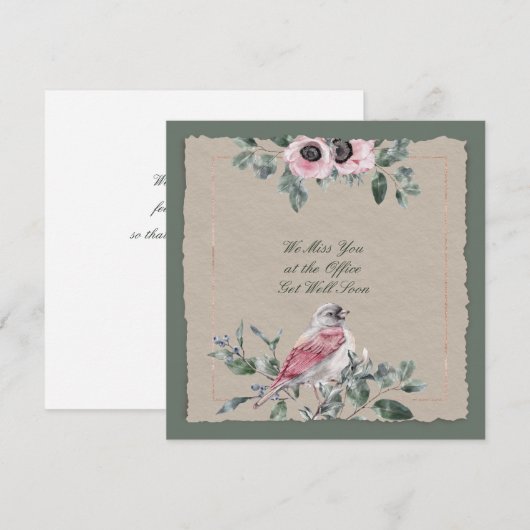 Het werk familie mist je goed (Voorkant / Achterkant)