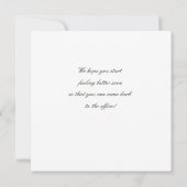 Het werk familie mist je goed (Achterkant)