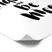 Het werk hard en is Aangename Motivatie Druk van h Poster (Hoek)