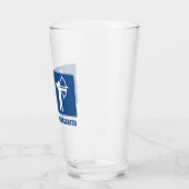 Het werk is belangrijk, Archery is belangrijk Glas (Links)