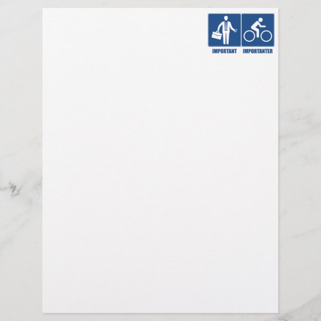 Het werk is belangrijk, het cycli is belangrijk (Voorkant)