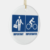 Het werk is belangrijk, het cycli is belangrijk keramisch ornament (Rechts)