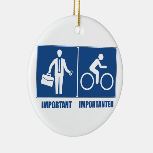 Het werk is belangrijk, het cycli is belangrijk keramisch ornament (Rechts)