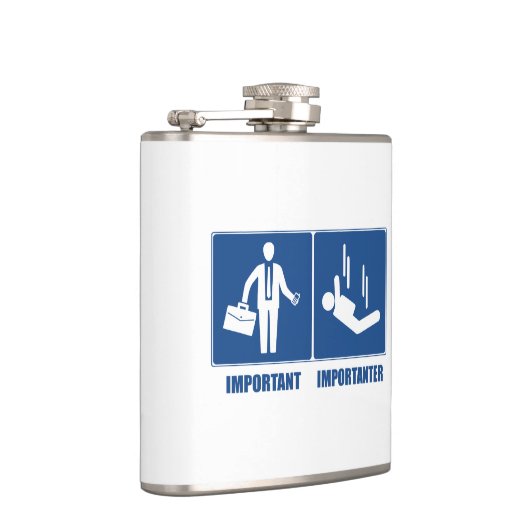 Het werk is belangrijk, het Duiken van het hemel i Heupfles (Rechts)