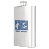 Het werk is belangrijk, het keuken is belangrijk flacon (Links)