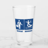 Het werk is belangrijk, het keuken is belangrijk glas (Voorkant)