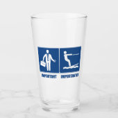 Het werk is belangrijk, het kiemen van water is be glas (Voorkant)