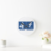 Het werk is belangrijk, het Skien is belangrijk Ronde Klok (Huis)