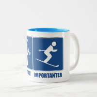 Het werk is belangrijk, het Skien is belangrijk