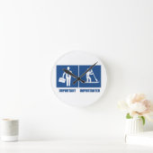 Het werk is belangrijk, het standaardiseren het op ronde klok (Huis)