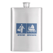 Het werk is belangrijk, het verkopen is belangrijk flacon (Voorkant)