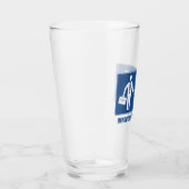 Het werk is belangrijk, Hockey is belangrijk Glas (Rechts)