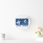 Het werk is Belangrijk, is het Cirkelen Ronde Klok (Huis)