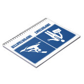 Het werk is belangrijk, Kayaking is belangrijk Notitieboek (Linkerzijde)