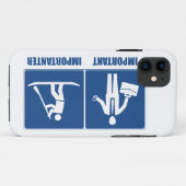 Het werk is belangrijk, opstellend het opzadelen i Case-Mate iPhone case (Achterkant (horizontaal))