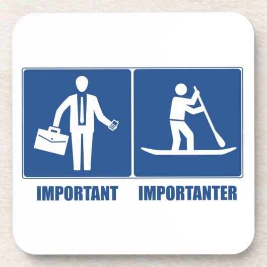 Het werk is belangrijk, opstellend het opzadelen i onderzetter (Voorkant)