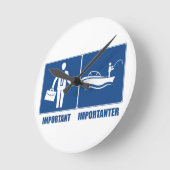 Het werk is belangrijk, Vist belangrijk Ronde Klok (Hoek)