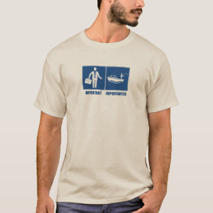 Het werk is belangrijk, Vist belangrijk T-shirt