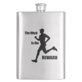 Het werk is de beloning-loper flacon (Voorkant)