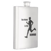 Het werk is de beloning-loper flacon (Rechts)