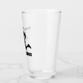 Het werk is de beloning-loper glas (Links)