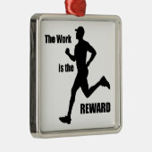 Het werk is de beloning-loper metalen ornament (Rechts)