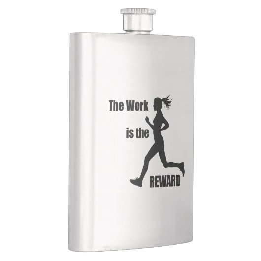 Het werk is de beloningsvrouw loper flacon (Rechts)