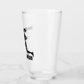 Het werk is de beloningsvrouw loper glas (Links)