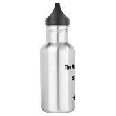 Het werk is de beloningsvrouw loper waterfles  (Links)