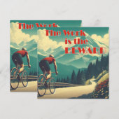 Het werk is de Reward Cyclist Mountains (Voorkant / Achterkant)