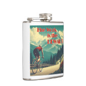 Het werk is de Reward Cyclist Mountains Heupfles (Rechts)