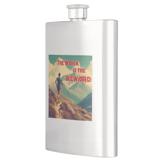 Het werk is de Reward Runner Mountains Flacon (Links)