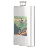 Het werk is de Reward Woman Runner Mountains Flacon (Links)