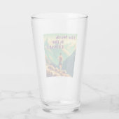 Het werk is de Reward Woman Runner Mountains Glas (Achterkant)