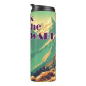 Het werk is de Reward Woman Runner Mountains Thermosbeker (Geroteerd rechts)