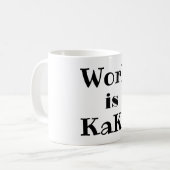 Het werk is KaKa Coffee-Mok Koffiemok (Voorkant links)