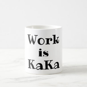 Het werk is KaKa Coffee-Mok Koffiemok