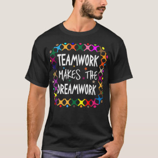 Het werk maakt Dreamweaver Motivatie Sportvraag T-shirt