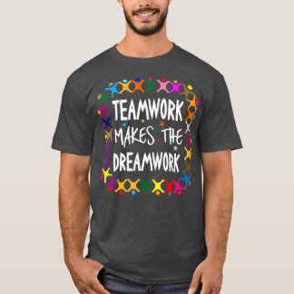 Het werk maakt Dreamweaver Motivatie Sportvraag T-shirt