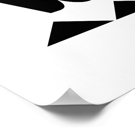 Het werk maakt het droomwerk (het Citaat van het W Poster (Hoek)