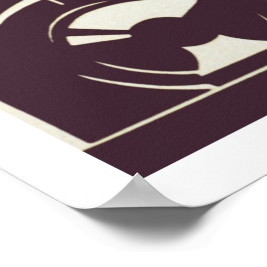 Het werk met Zorg 1937 WPA Poster (Hoek)