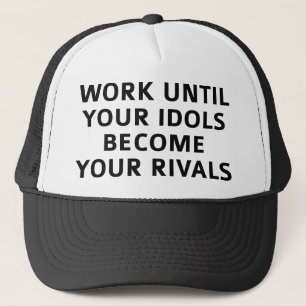 Het werk tot uw Idols uw rivalen worden Trucker Pet